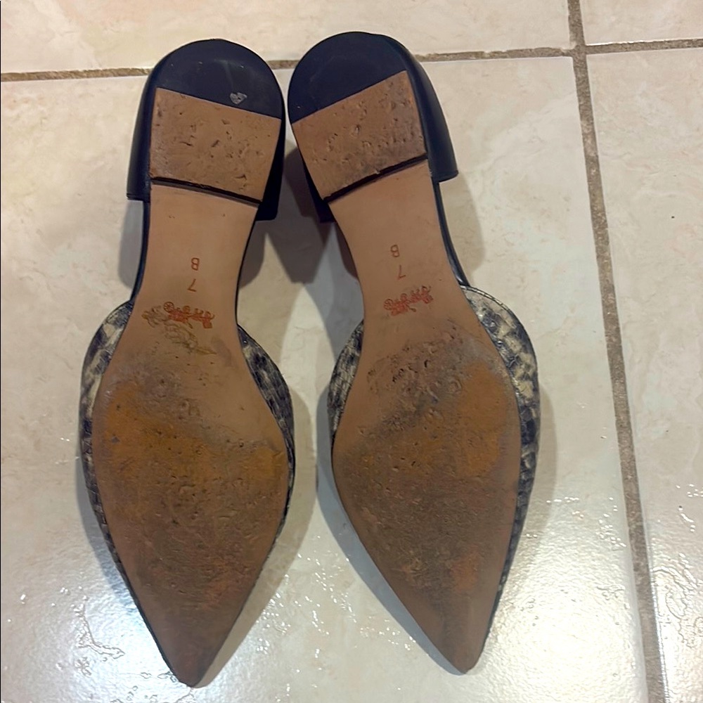 Coach Snakeskin Women's Shoes - Picture 7 of 10